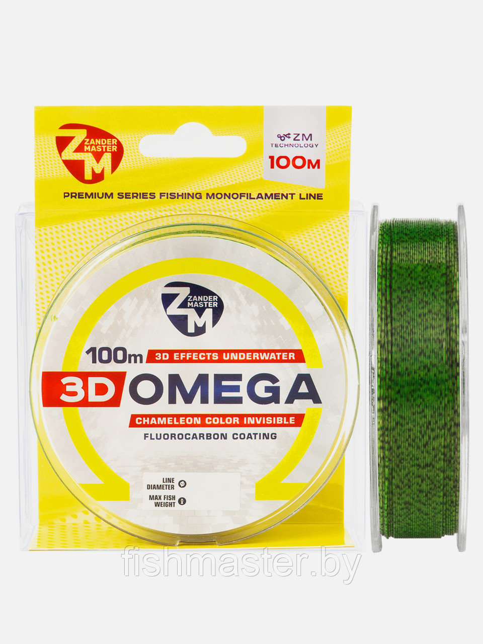 Леска ZanderMaster 3D "OMEGA" 100м - фото 1 - id-p198367160