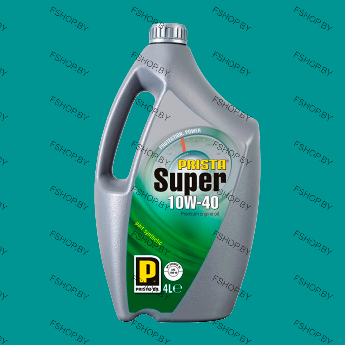 PRISTA SUPER 10W40 - 4 литра Полусинтетическое моторное масло Бензиновое-Дизельное - фото 1 - id-p198367415
