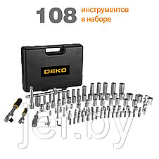 Набор инструментов dkmt108 SET 108 DEKO 065-0218, фото 2
