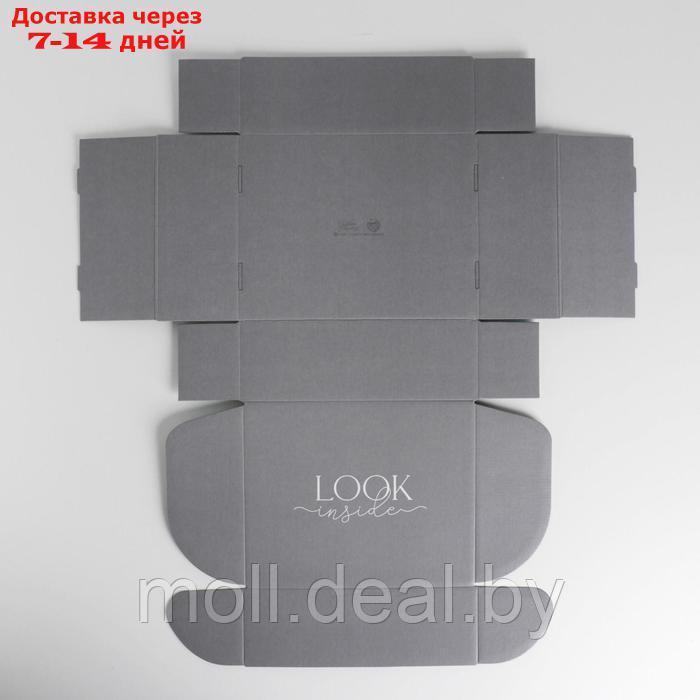 Коробка двухсторонняя складная "Текстура", 27 × 21 × 9 см - фото 5 - id-p198327848