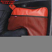 Сумка-вкладыш в багажник Шевроле Нива, 2 шт, оксфорд 600, красный