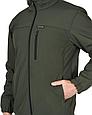 Куртка "СИРИУС-Азов" хаки софтшелл пл 350 г/кв.м, фото 3