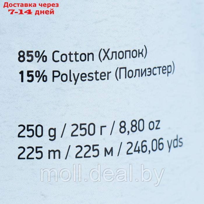 Пряжа "Macrame Cotton" 20% полиэстер, 80% хлопок 225м/250гр (772 василек) - фото 4 - id-p198325285