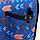 Сумка-переноска раскладная каркасная с карманами   , 46 х 28 х 29 см, синяя, фото 7