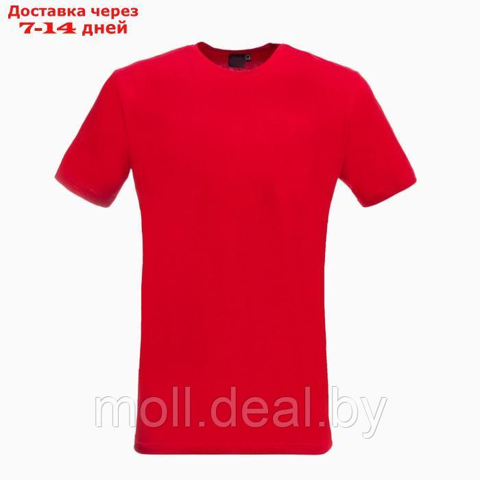 Футболка мужская, цвет красный, размер XL - фото 1 - id-p198323265