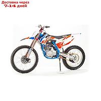 Мотоцикл кросс 250 CRF250, оранжево/синий, 250 см3, 5 скоростей
