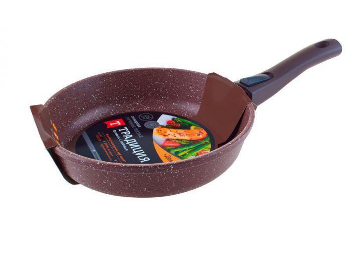 ТРАДИЦИЯ ТД2245 а/пр литая 24см съемн/руч Доломит - фото 1 - id-p193743432