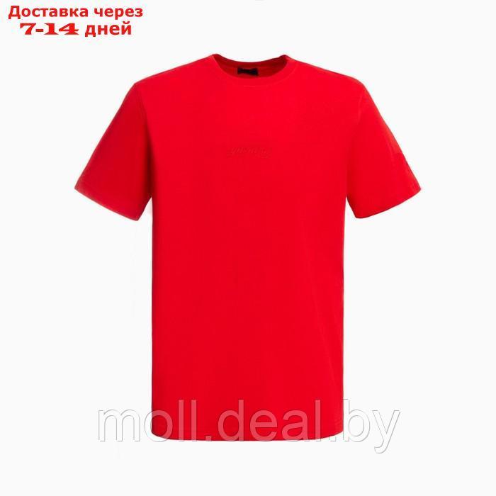 Футболка мужская, цвет красный, размер XL - фото 10 - id-p198323297
