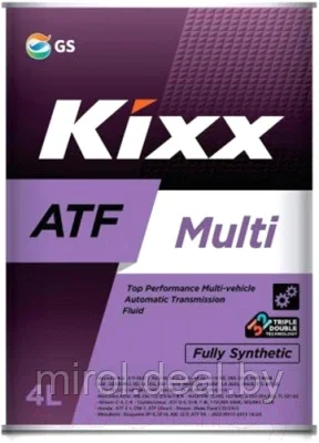 Трансмиссионное масло Kixx ATF Multi Dexron III SP-III / L251844TE1 - фото 1 - id-p198337322