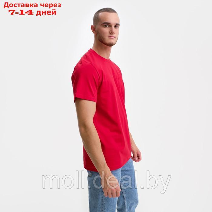 Футболка мужская, цвет красный, размер 5XL - фото 2 - id-p198323305
