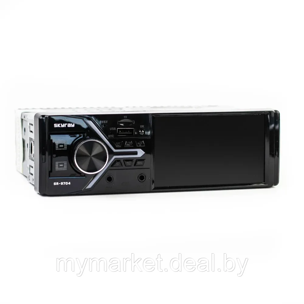 Автомагнитола 1 din с экраном, пультом на руль SKYRAY SR 9704 65Wx4 MirrorLink MyLatso - фото 4 - id-p198370995