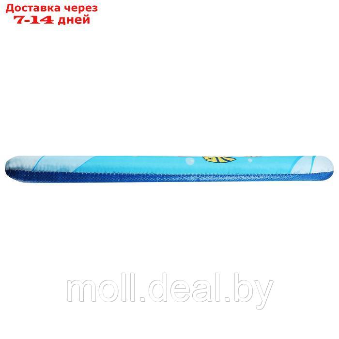 Доска для плавания "Рыбка" 43 х 30 х 4 см, цвета голубой - фото 5 - id-p198325402