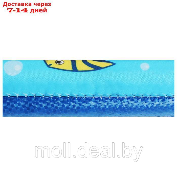 Доска для плавания "Рыбка" 43 х 30 х 4 см, цвета голубой - фото 6 - id-p198325402