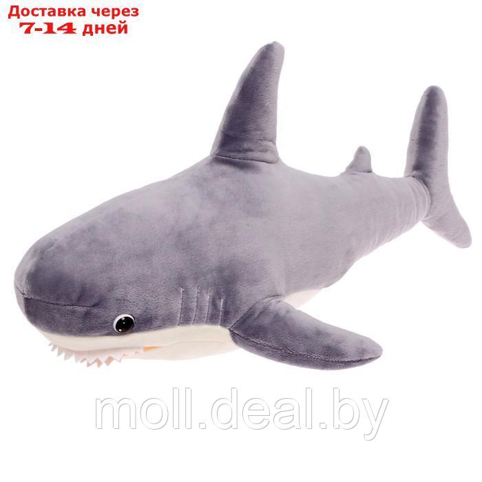 Мягкая игрушка "Акула" серая, 50 см 001/45/79 - фото 1 - id-p198328011