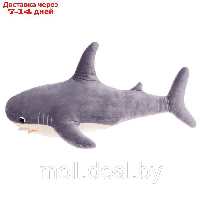 Мягкая игрушка "Акула" серая, 50 см 001/45/79 - фото 2 - id-p198328011