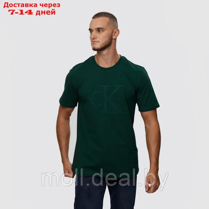 Футболка мужская, цвет светло-зелёный, размер XL - фото 2 - id-p198323373