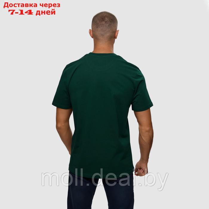 Футболка мужская, цвет светло-зелёный, размер XL - фото 4 - id-p198323373