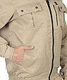 Костюм СИРИУС-ФРЕГАТ куртка, брюки (тк. Грета 210) песочный, фото 7