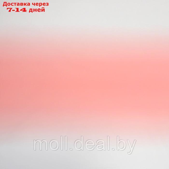 Матовая пленка градиент "Розовая", 0.6 м х 7 м, 55 мкм - фото 2 - id-p198325441