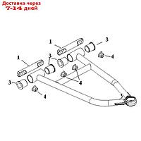 Втулки А-образного рычага, Polaris, OEM 5137700, 5438792, 7547332