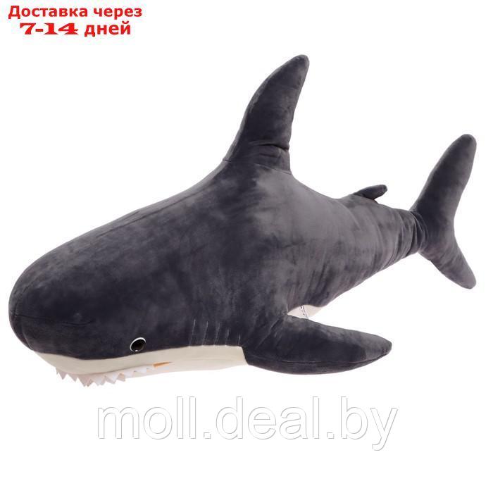 Мягкая игрушка "Акула" серая, 95 см 001/95/79 - фото 1 - id-p198328059