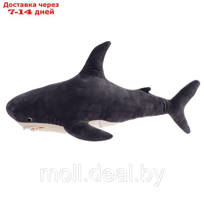 Мягкая игрушка "Акула" серая, 95 см 001/95/79 - фото 2 - id-p198328059