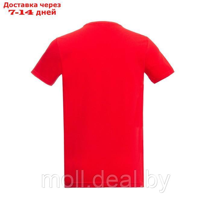 Футболка мужская, цвет красный, размер XL - фото 9 - id-p198323427