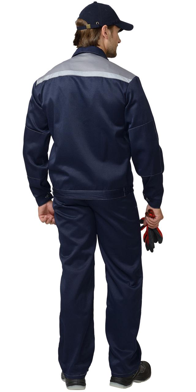 Костюм СИРИУС-ЛЕГИОНЕР куртка, п/к т.синий с серым СОП 25 мм - фото 2 - id-p198359025