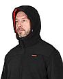 Куртка флисовая СИРИУС-ТЕХНО (флис дублированный) черная, фото 3