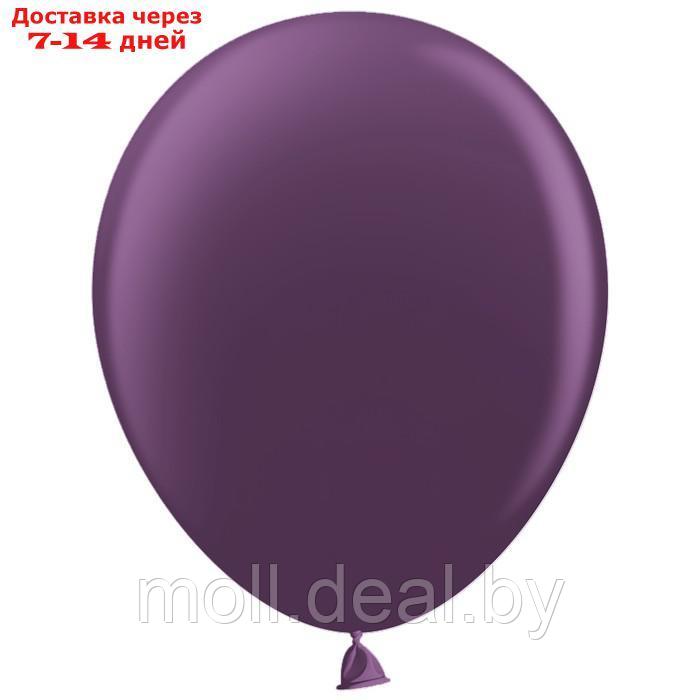 Шар латексный 12", фиолетовый, пастель, набор 100 шт. - фото 1 - id-p198323836