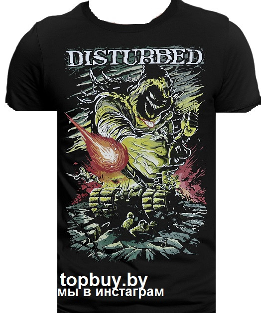 Футболка Disturbed.