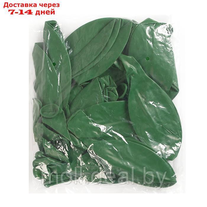 Шар латексный 24", зеленый, пастель, набор 25 шт. - фото 2 - id-p198323844