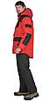 Куртка зимняя 5501 красная с черным, фото 4