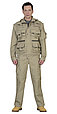 Костюм "СИРИУС-Тигр" куртка, брюки (тк. Rodos 245) Песочный, фото 2