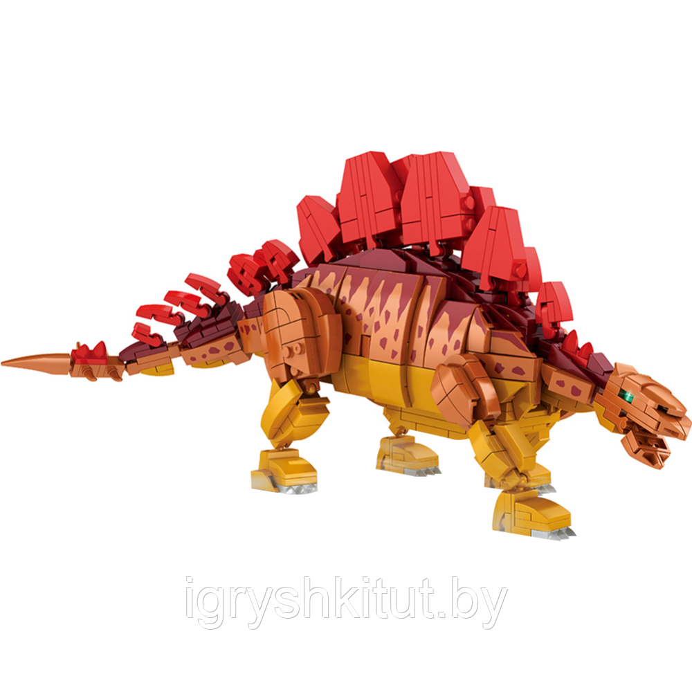 Конструктор WOMA TOYS "Динозавры: Стегозавр", 700 дет - фото 2 - id-p198371508