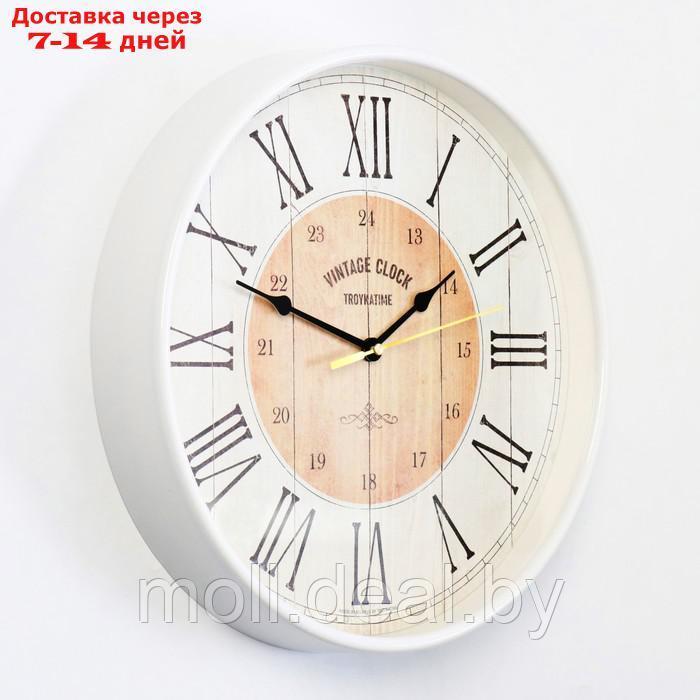 Часы настенные, серия: Классика, d-30.5 см, плавный ход - фото 2 - id-p198326336
