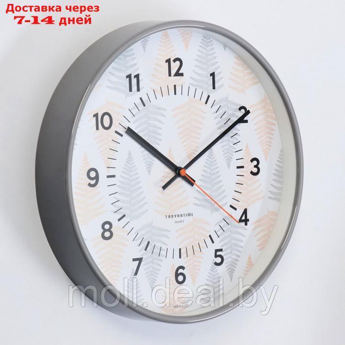 Часы настенные, серия: Классика, d-30.5 см, плавный ход - фото 2 - id-p198326371