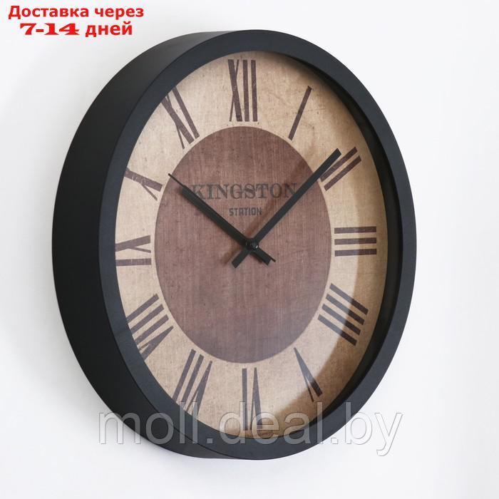 Часы настенные, серия: Классика, d-30.5 см, плавный ход - фото 2 - id-p198326378