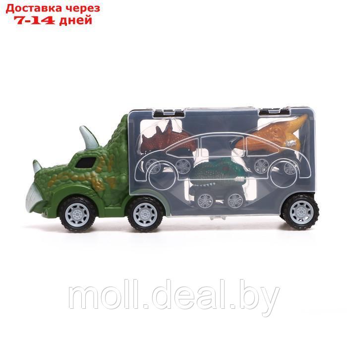Грузовик "Динозавр", с 3 машинами - фото 2 - id-p198322505