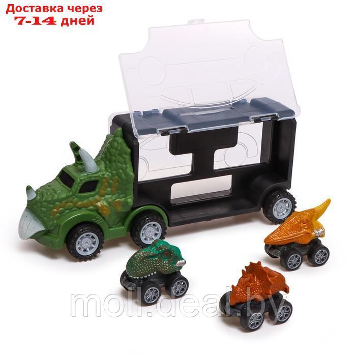 Грузовик "Динозавр", с 3 машинами - фото 4 - id-p198322505