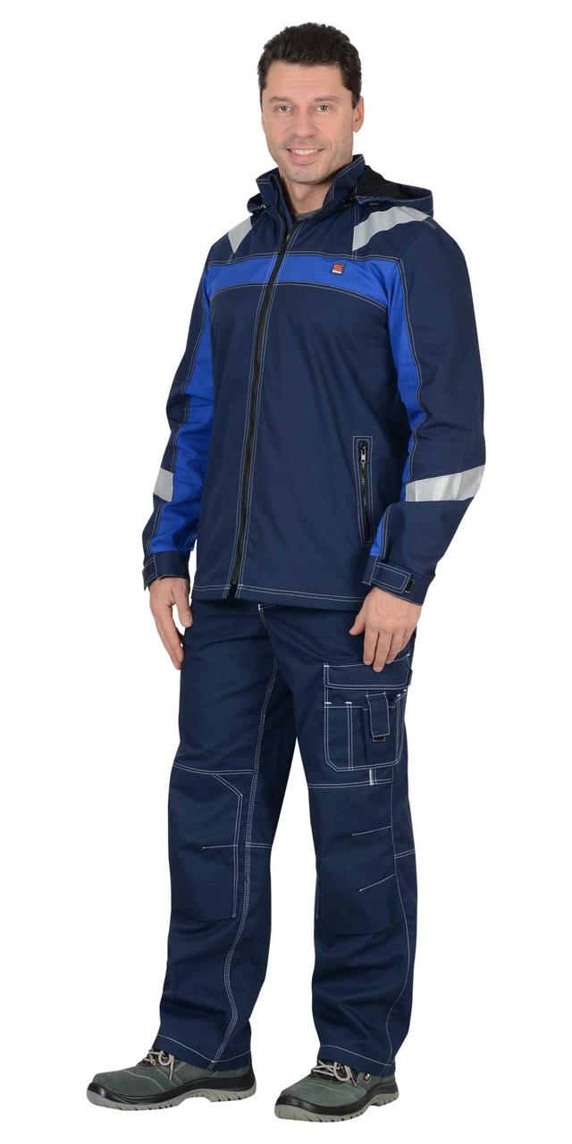Куртка СИРИУС-СИДНЕЙ синяя с васильковым и СОП - фото 1 - id-p198358138