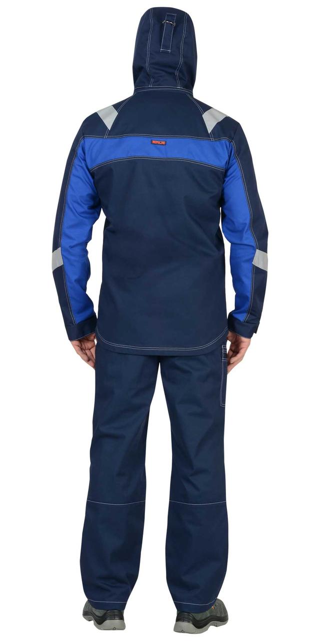 Куртка СИРИУС-СИДНЕЙ синяя с васильковым и СОП - фото 2 - id-p198358138