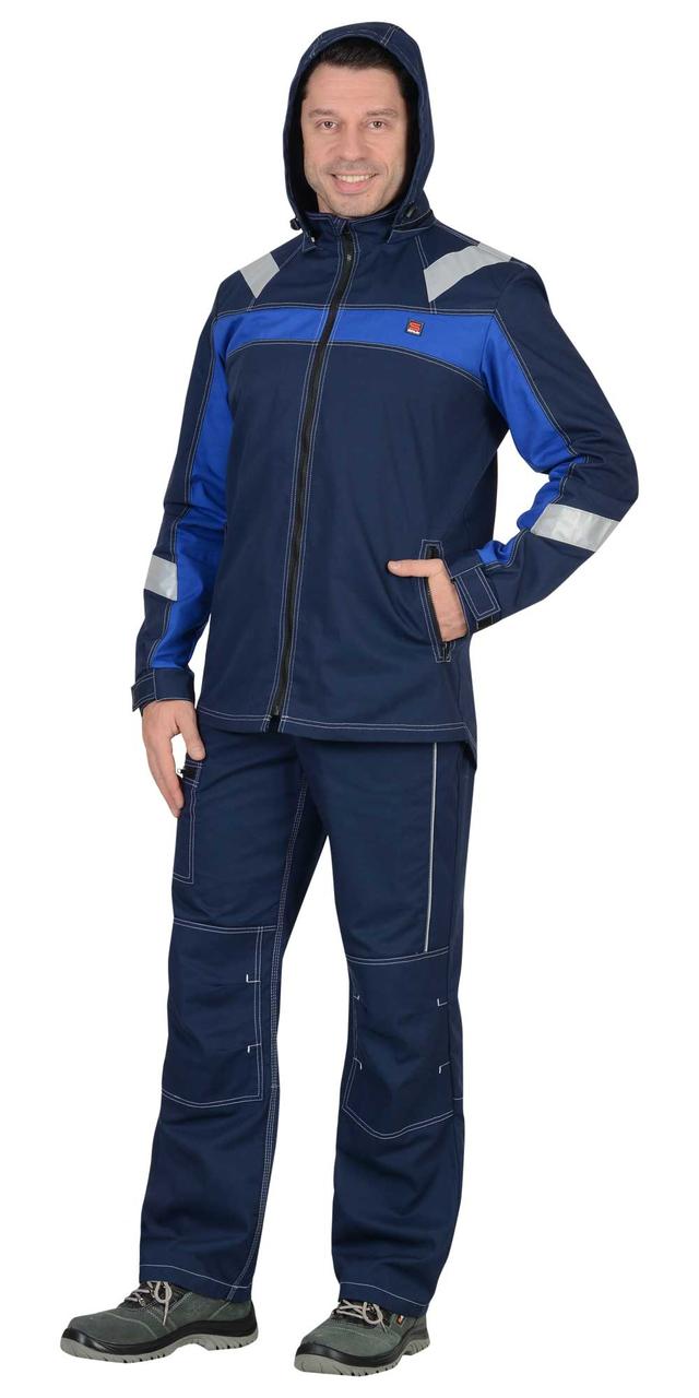 Куртка СИРИУС-СИДНЕЙ синяя с васильковым и СОП - фото 4 - id-p198358138