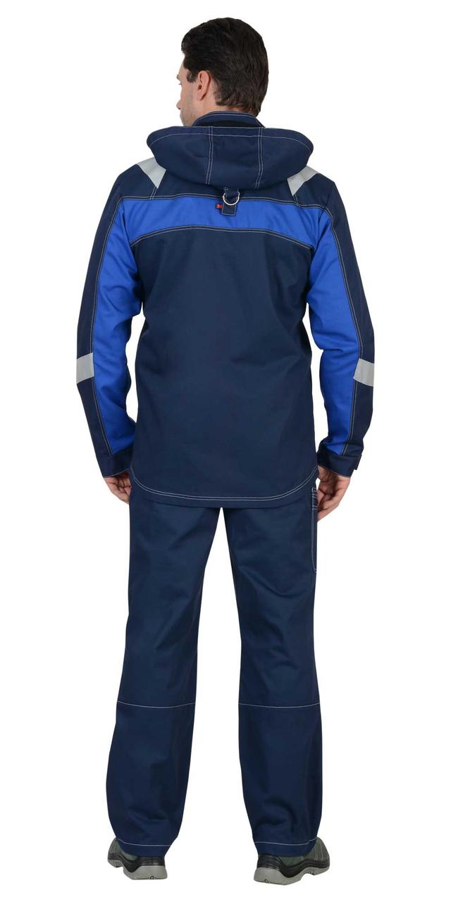 Куртка СИРИУС-СИДНЕЙ синяя с васильковым и СОП - фото 5 - id-p198358138
