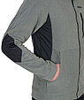 Куртка флисовая СИРИУС-АКТИВ серая отделка черная, фото 4