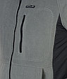 Куртка флисовая "СИРИУС-Актив" серая отделка черная, фото 8