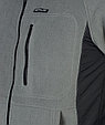 Куртка флисовая СИРИУС-АКТИВ серая отделка черная, фото 6