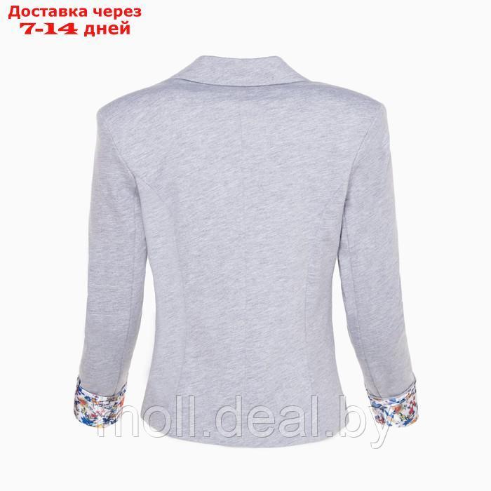 Пиджак для девочки Emporio Armani, серый меланж, 128-134 см (36) - фото 10 - id-p198322531