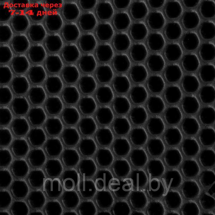 Коврик eva универсальный Eco-cover, Соты 125 х 65 см, черный, транформер - фото 5 - id-p198324589