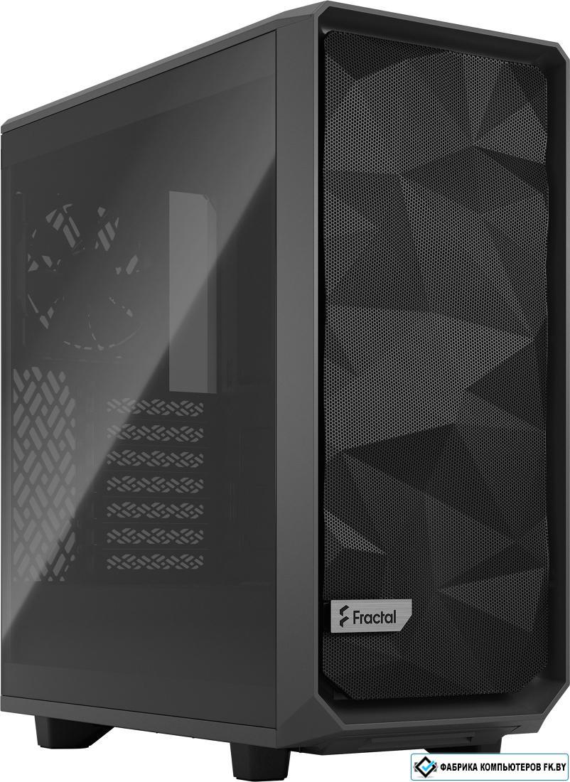 Корпус Fractal Design Meshify 2 Compact Light Tempered Glass FD-C-MES2C-04 - фото 1 - id-p198368798